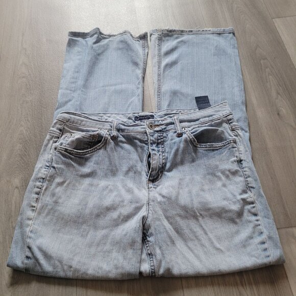 Tommy Hilfiger Womens Bootcut Jeans Classic Rise American Hope Light Wash Size 1 - Picture 2 of 9